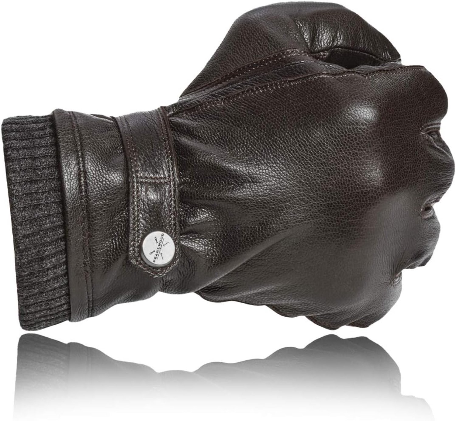 Luxe Heren Leren Handschoenen - Echt Geitenleer, Warm & Waterafstotend