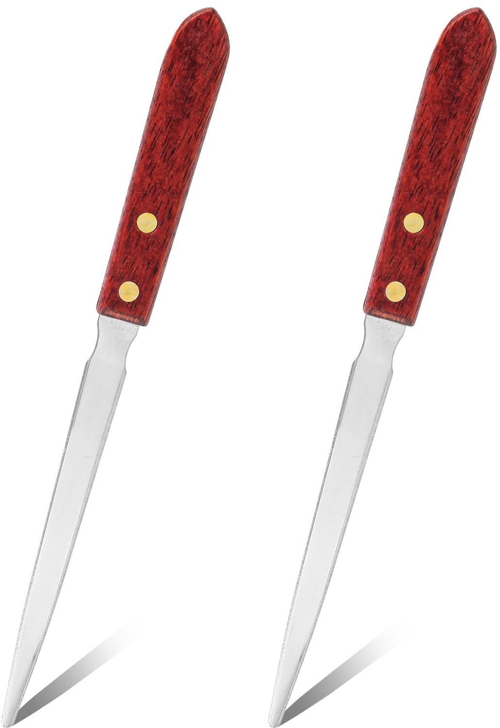 2 Stuks Briefopeners met Houten Handvat