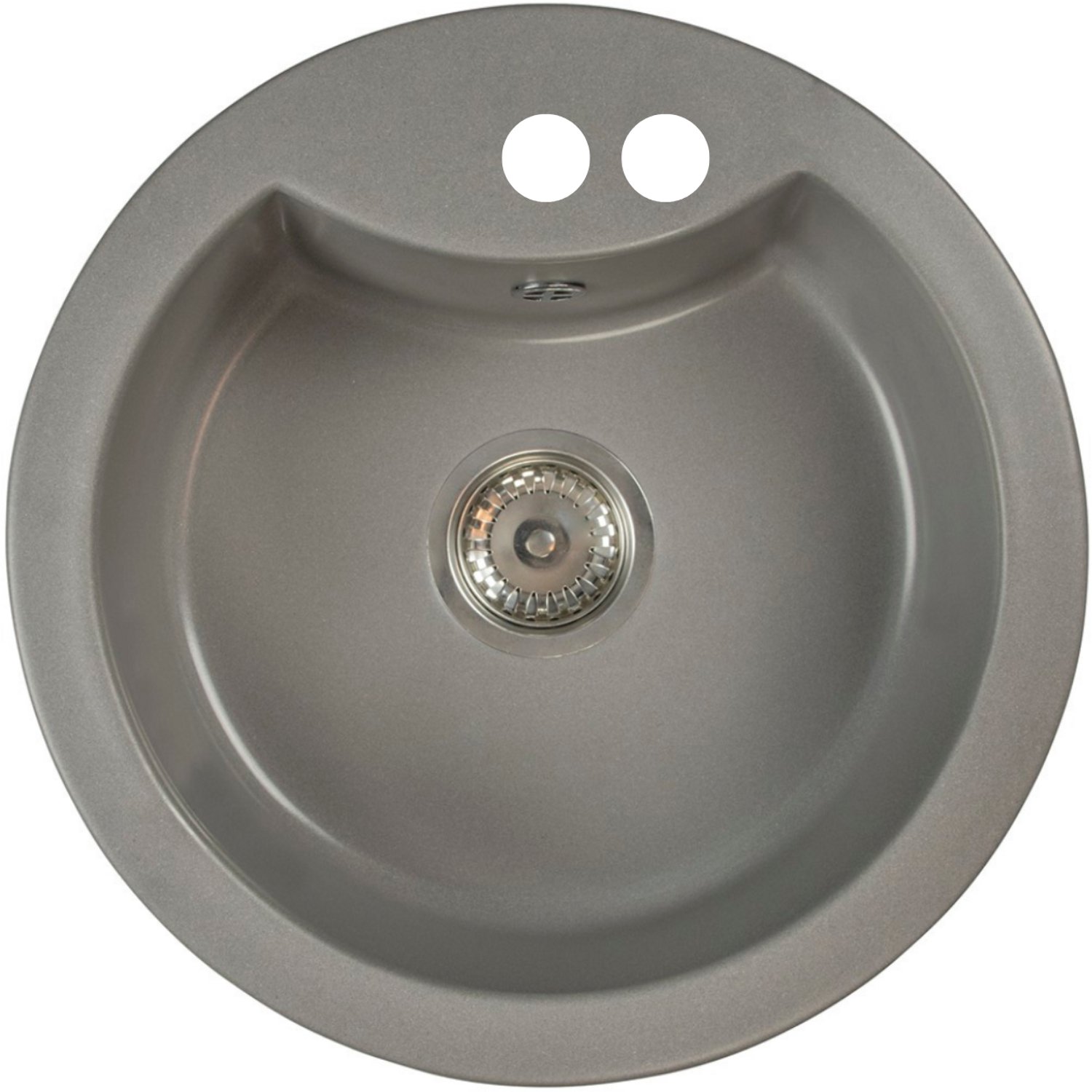 Faizee Home Granieten Spoelbak – Kwartscomposiet Keuken Spoelbak – Verschillende Modellen en Kleuren Vela Grau