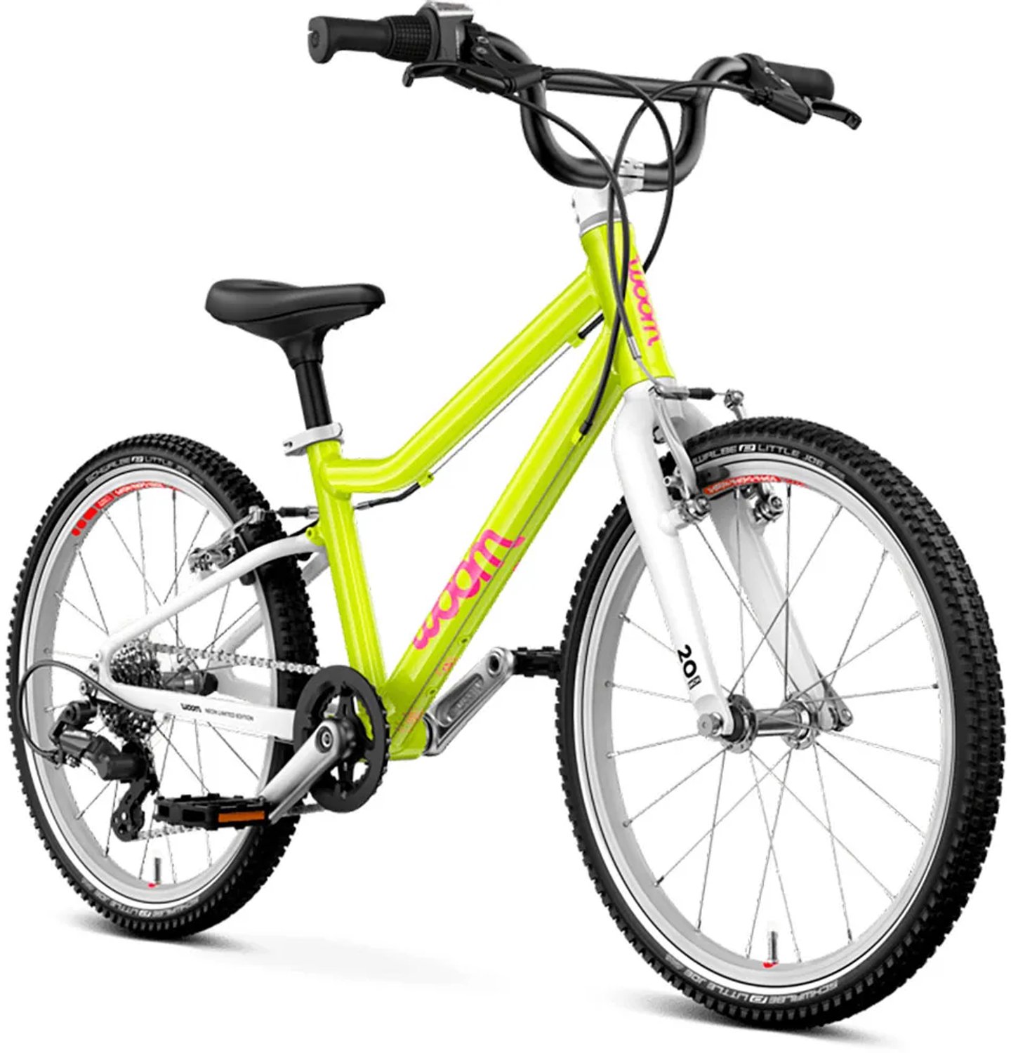 Woom Go 4 20´´ Fiets Geel Jongen