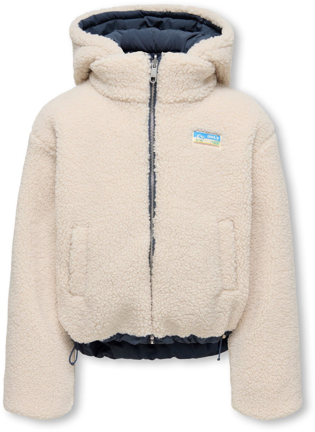 ONLY KOGMARIA LIFE REVERSIB PUFFER JACKET OTW Meisjes Jas - Maat 128