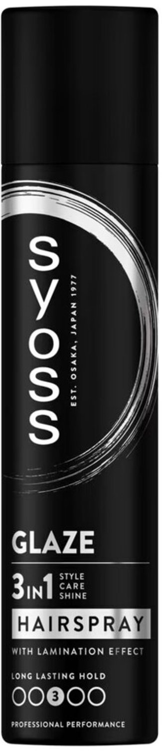 Syoss Haarspray 3in1 Glaze Hold 3 300 ml