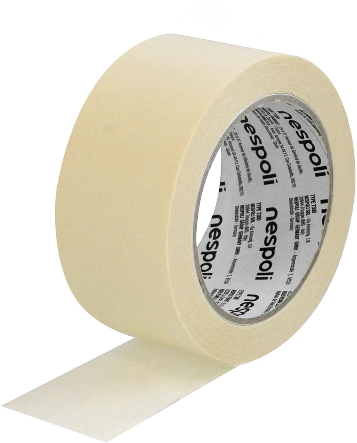 Nespoli Afplaktape Medium 50mm x 50m - Sterk en Duurzaam