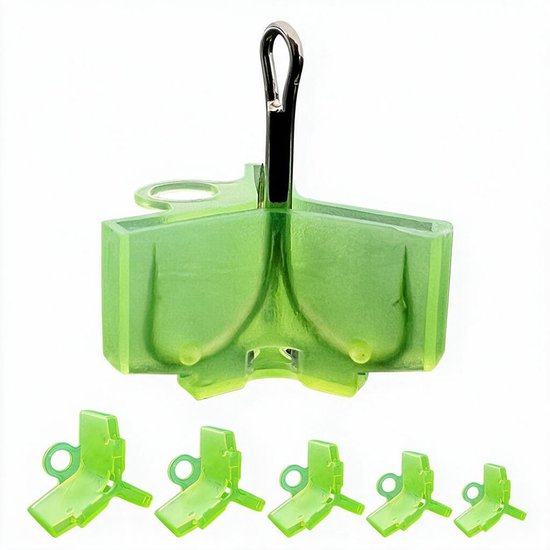 Vismolen Beschermclip - Reel Protector voor Hengel en Vismolen - 10 Stuks - Maat S — afbeelding 2