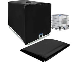 Beschermhoes voor IBC Tank 1000L Zwart