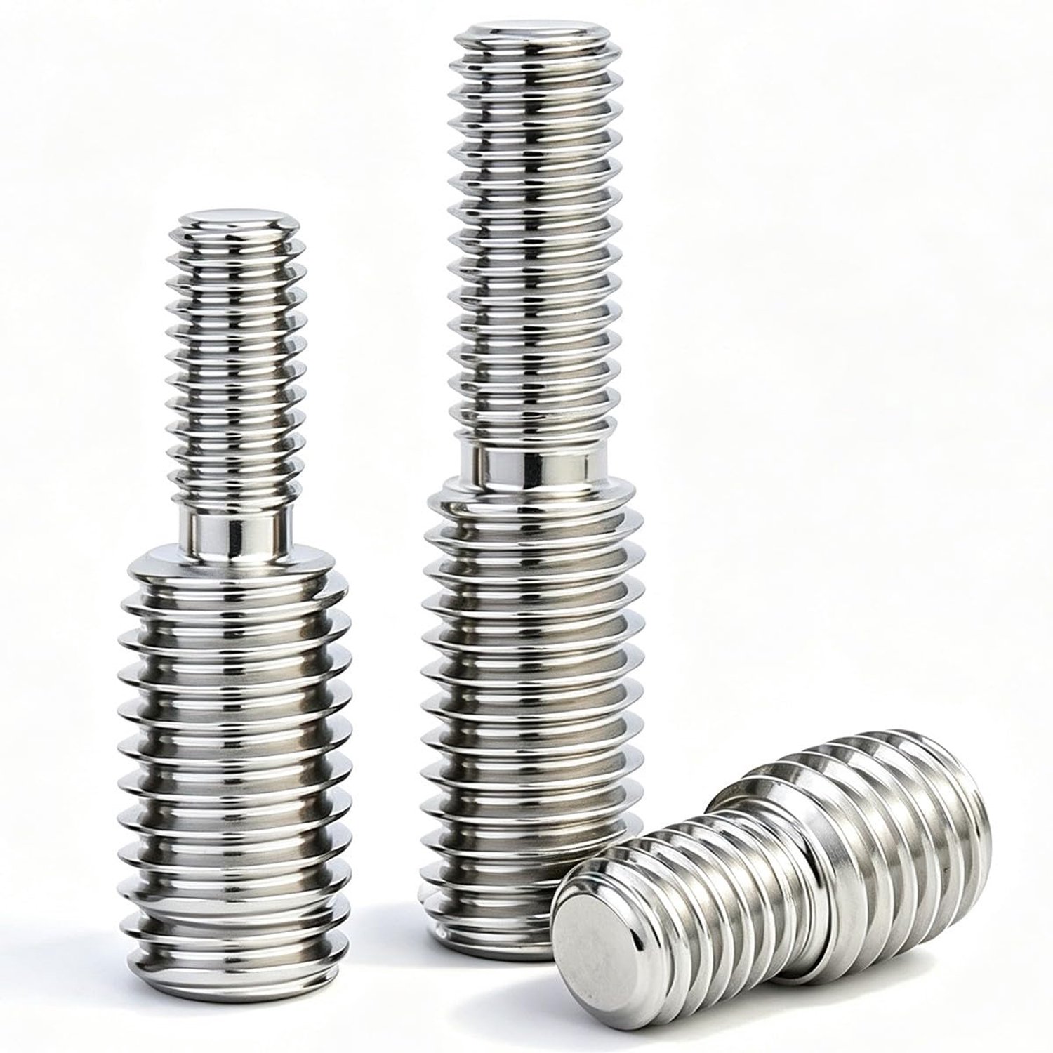 Dubbele End Schroefdraadbout M4*10mm to M5*10mm - Roestvrij staal - Corrosiebestendig - Vemera