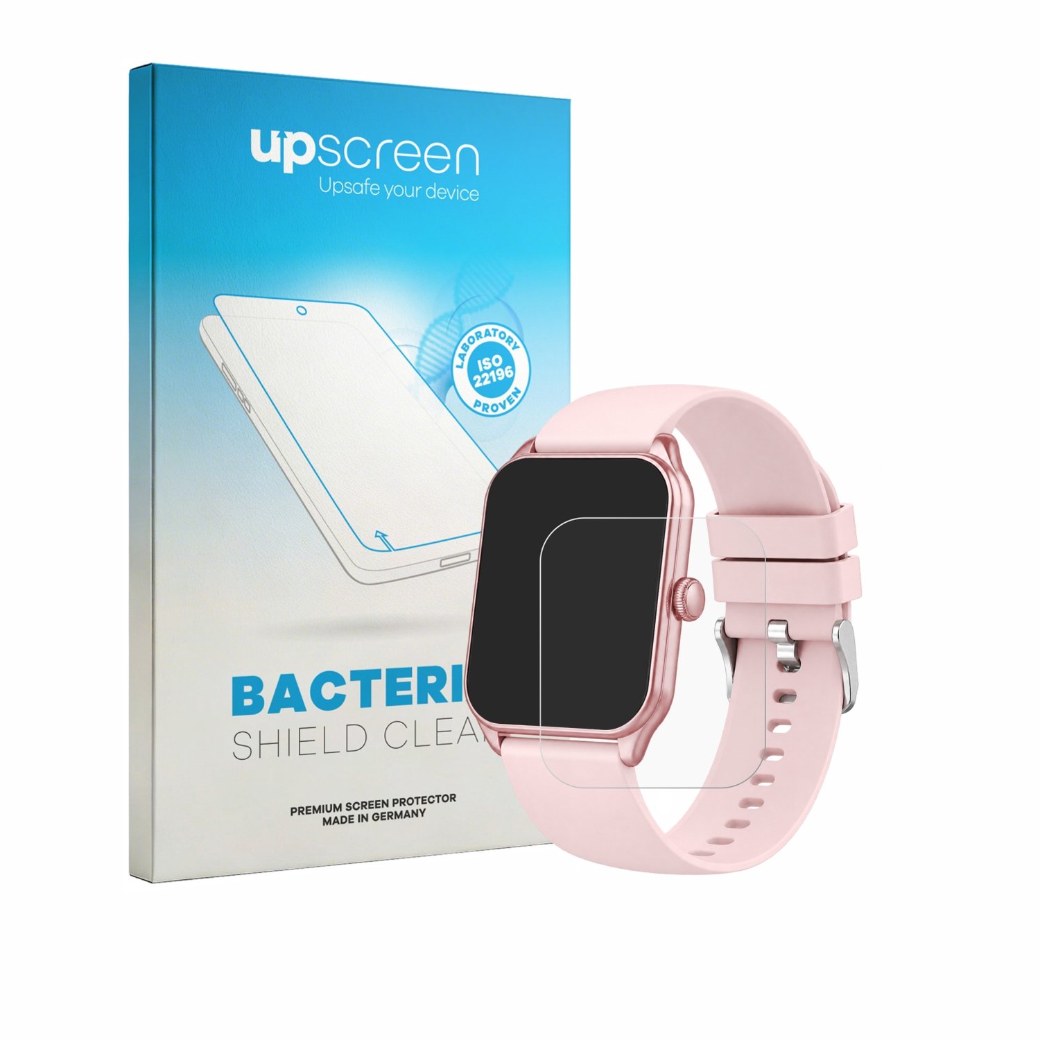 upscreen - Screenprotector voor IKT JX637 - Folie Beschermfolie transparant antibacterieel