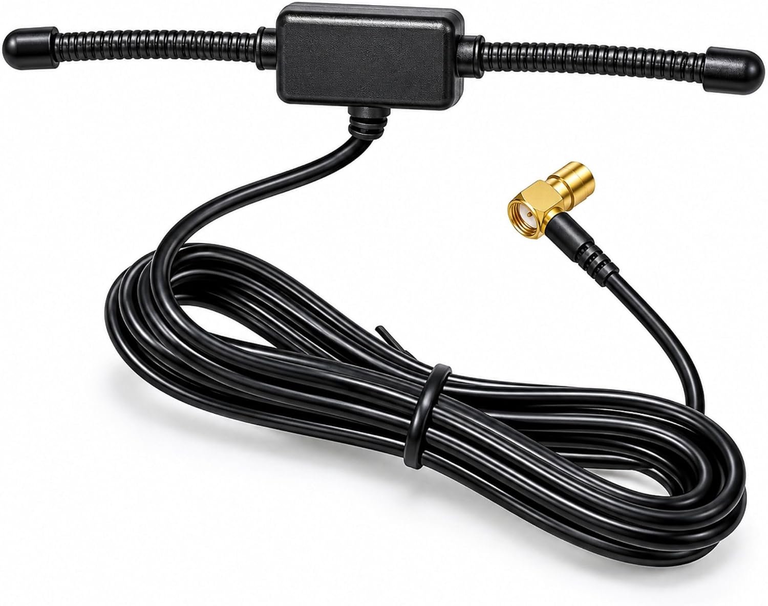 DAB+ Antenne - 3m Kabel - SMB Adapter met Antenne Extensie - Geschikt voor DAB Radio - Vemera
