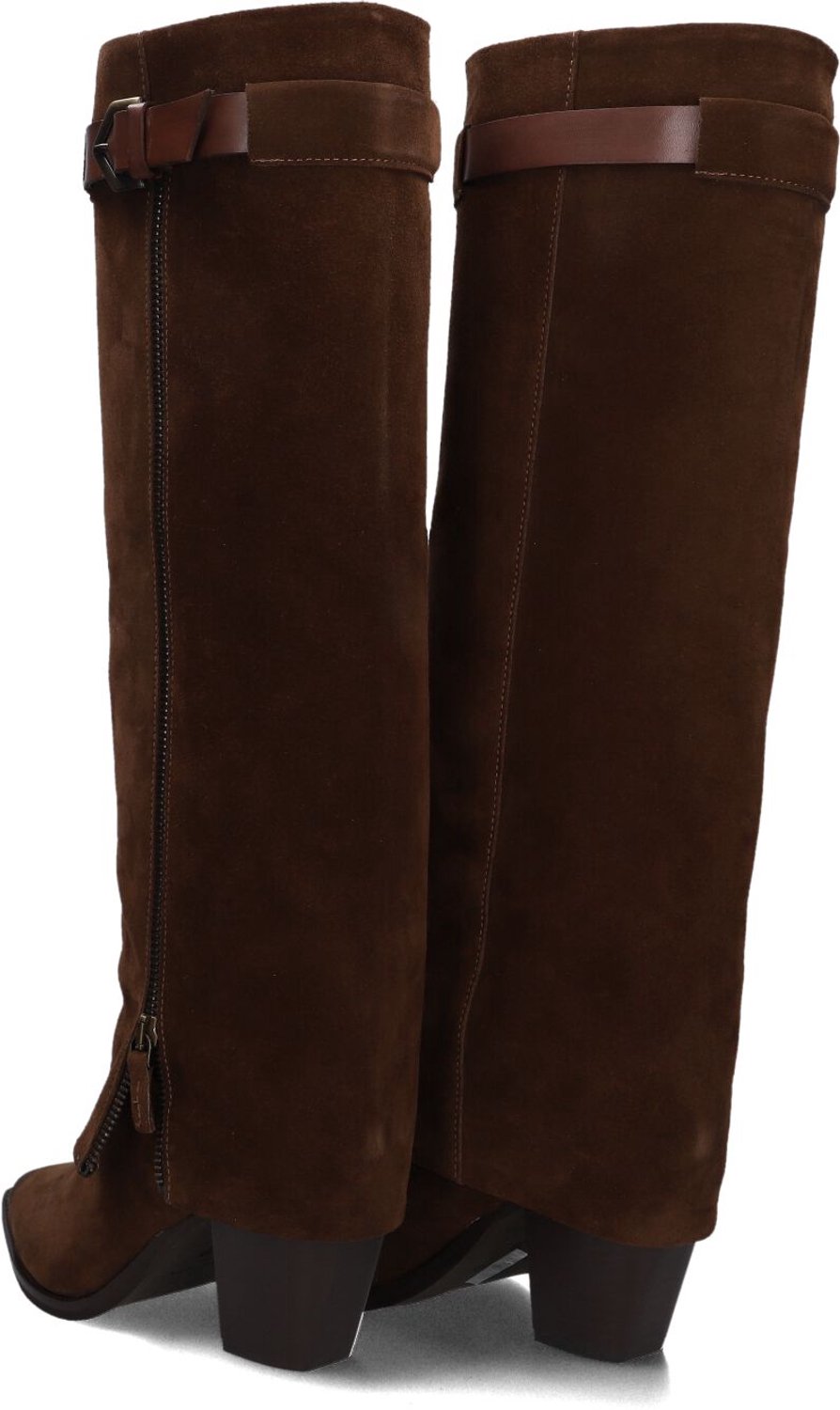 LINA LOCCHI Aw448 Laarzen - Suède - Dames - Bruin - Maat 38