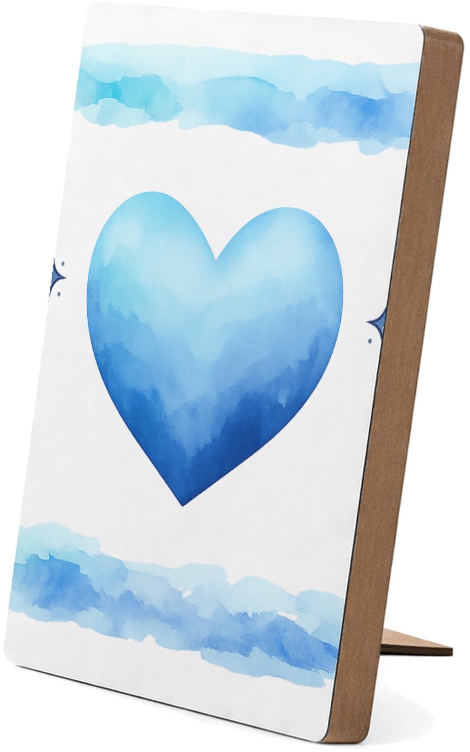 Mr Cadeautjes Glasframe/MDF 12,7 x 17,8 - design Een warme waarderingstoon met een speelse handlettering-opma | cadeau Wit