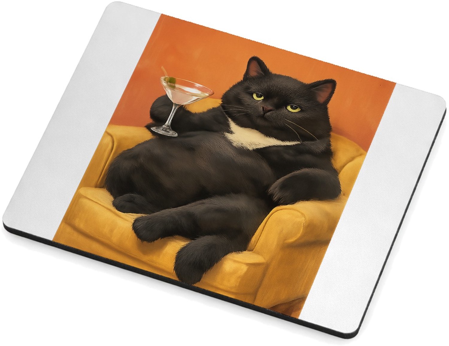 Mr Cadeautjes MDF magnetische fotolijst 9 x 7 - design Galerie van exotische huisdieren met chique attitude | cadeau Wit