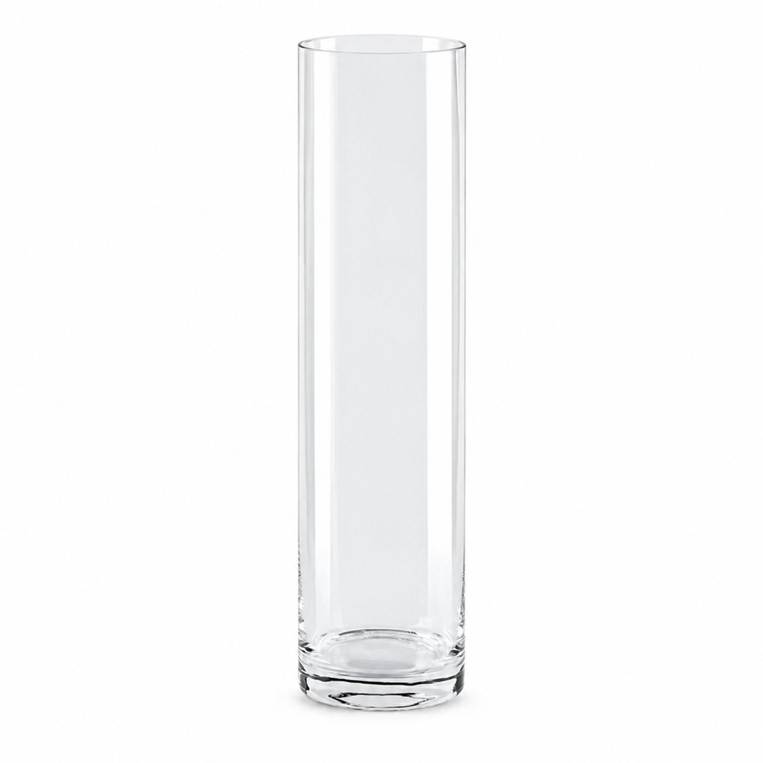SWGOTA Transparante acryl cilindervaas - opening 10 cm, hoogte 40 cm - rechte bloemenvaas voor snijbloemen