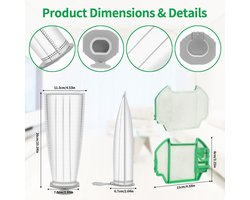 Stofzuigerzakken - 10 stuks - met filters en geurblokken