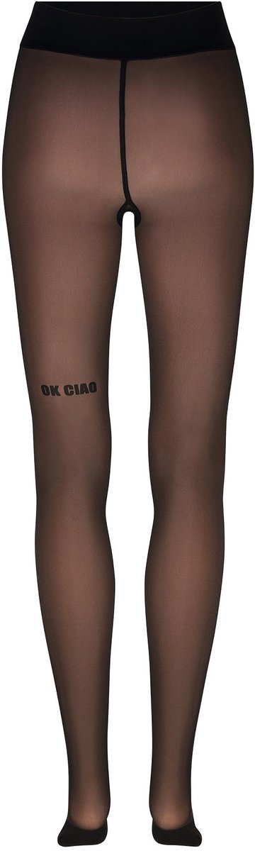 NUR DIE Feinstrumpfhose Strumpfhose warm & transparent strapazierfähig 80 DEN Print