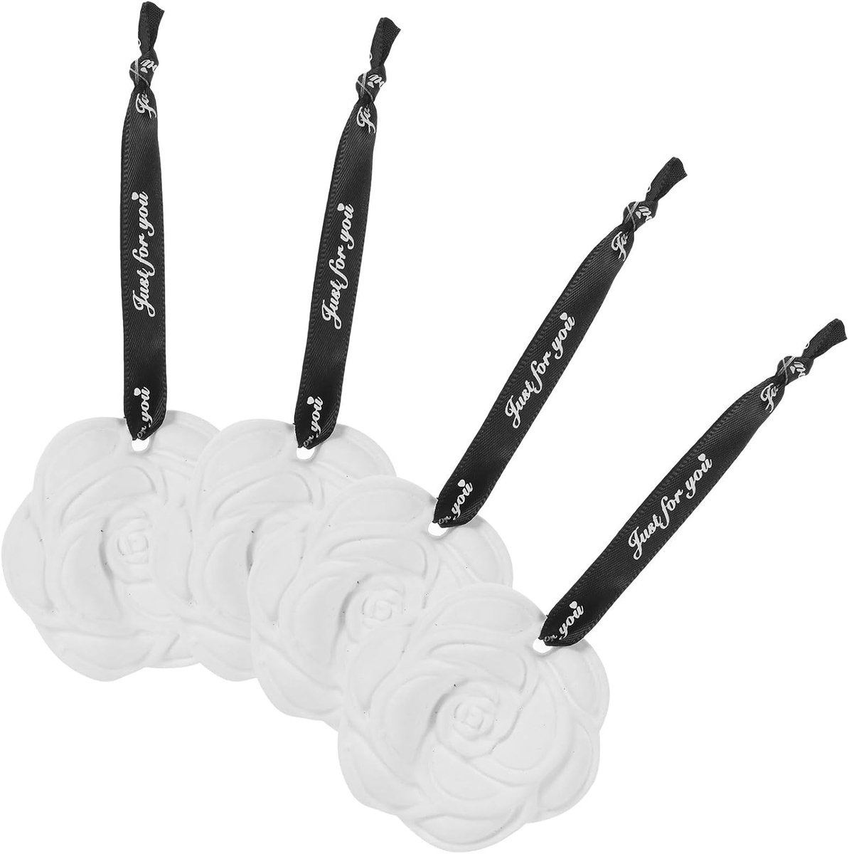 Luchtverfrisser bloemvorm - 4 stuks - compacte aromadiffuser - geur voor kledingkast - ShopVlot