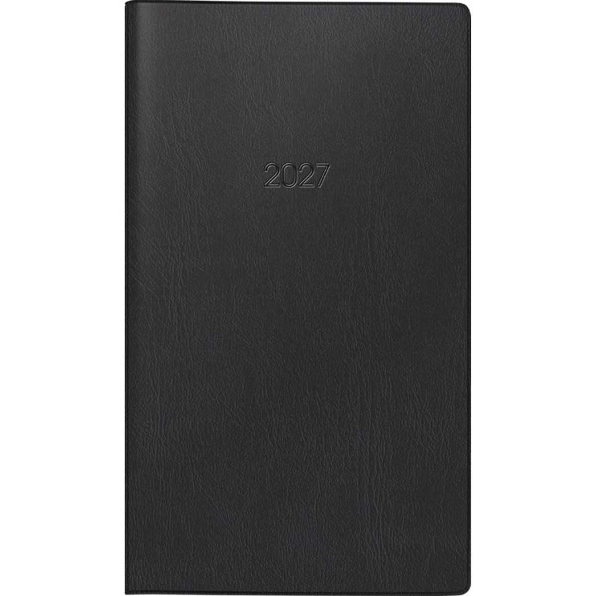 Glocken Taschenkalender 2027, zwart, 87×153 mm