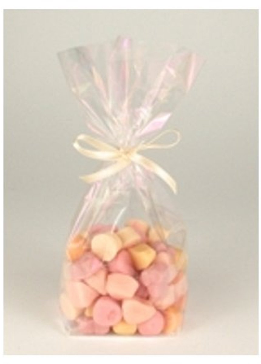 300 Zakjes, PP 17,3 cm x 11,5 cm x 4 cm transparant