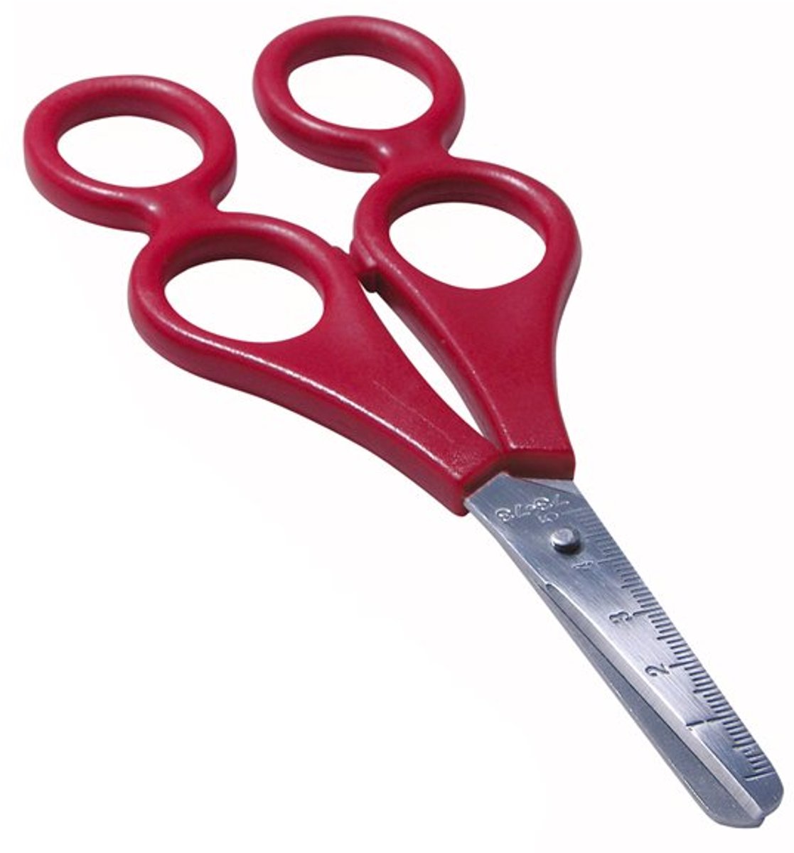 WEDO therapeutenschaar, rood, met cm-verdeling