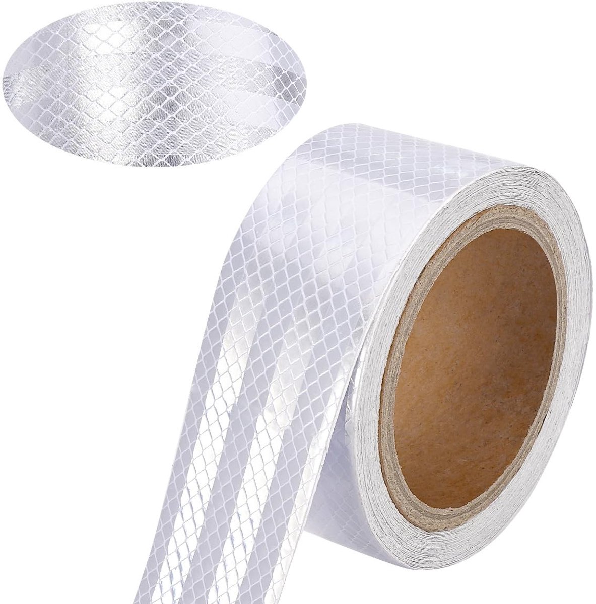 Reflecterende Plakband 5cm x 10m voor Auto's en Voertuigen - Veiligheidsreflectoren en Stickers voor Tractors en Fietsen