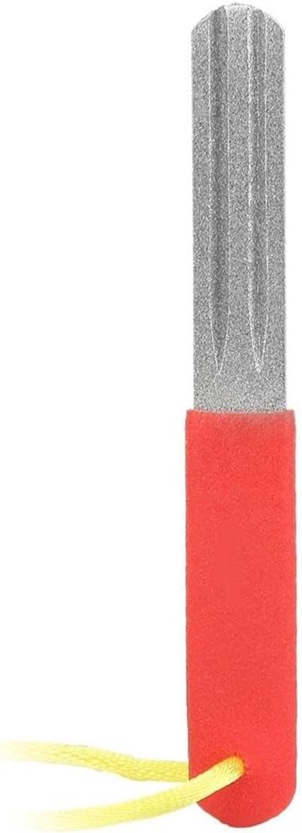 Dubbelzijdige Diamant Vijl voor Vissen, Haak Slijper met Handvat, 400/800 Grit voor Perfecte Vissershaken en Onderhoud van Vistuig