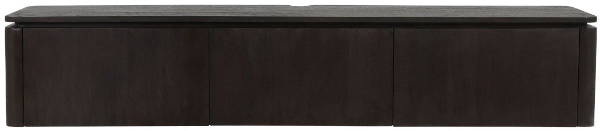 Starfurn - Zwevend tv-meubel Dallas mangohout 165 cm - bruin