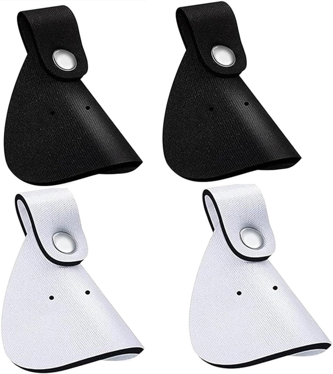Neusbescherming masker - 4 stuks - wit en zwart - ademend en comfortabel - ideaal voor buitenactiviteiten - ShopVlot