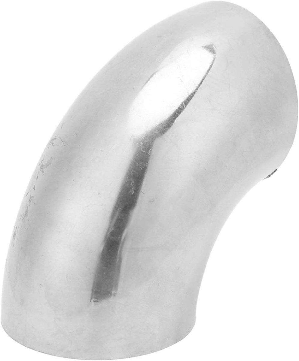 Modified 63mm Uitlaatbocht met 90° Mandrel Bend, RVS 304, Spiegelschoon voor Inlaatsystemen en Prestaties