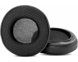NC1 Upgrade Ear Pads Cushion Replacement Compatible with Philips Fidelio NC1 NC 1 Closed Headphones (Black Fabric - ShopVlot