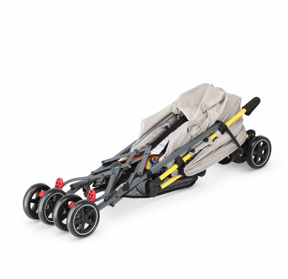 Mooiys Paraplu Buggy Inklapbaar - Kinderbuggy Compact - Cream – foto 5
