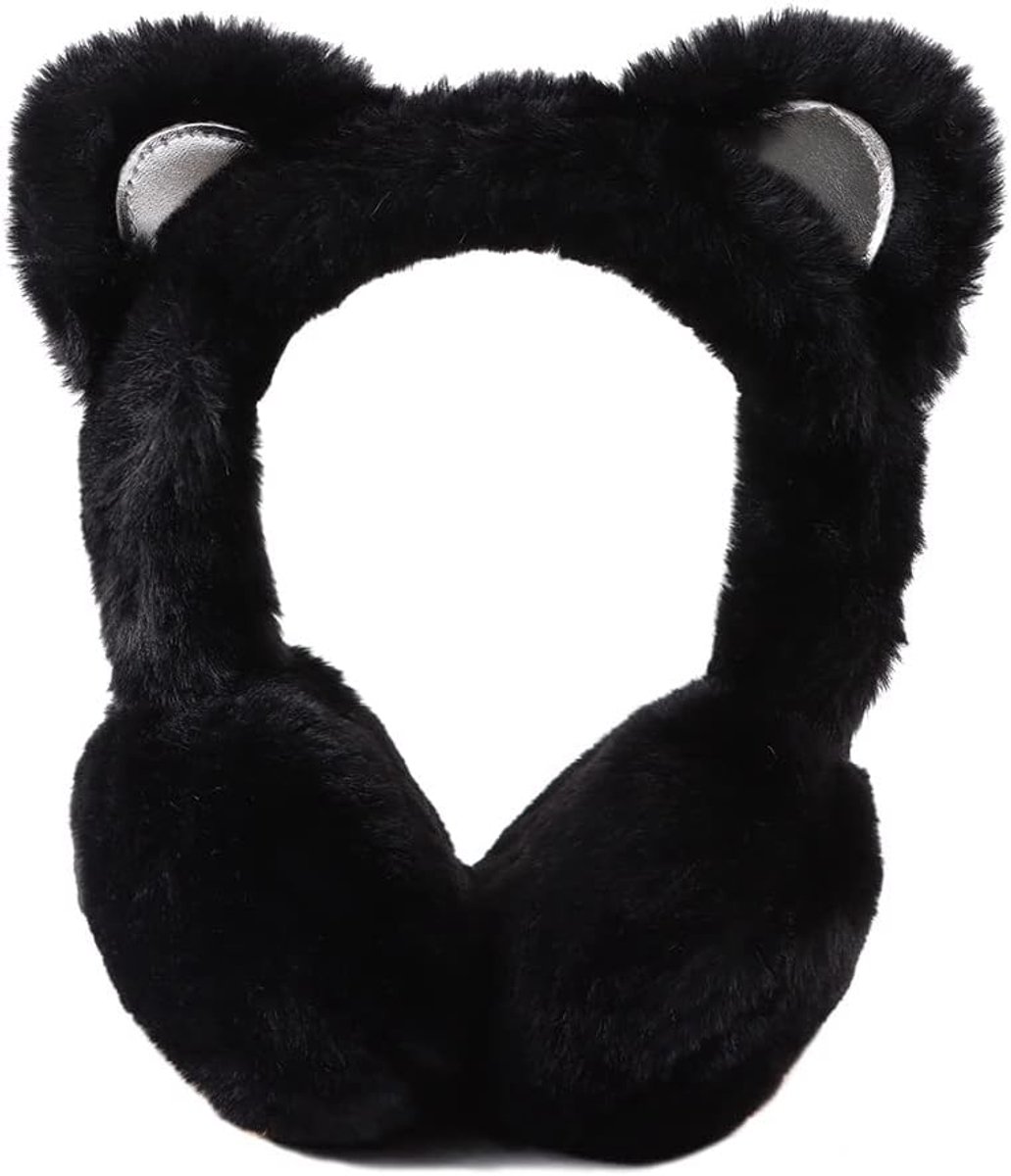Oorkappen voor kinderen - Zacht en warm - Met schattige kattenoren - Perfect voor koude dagen - ShopVlot