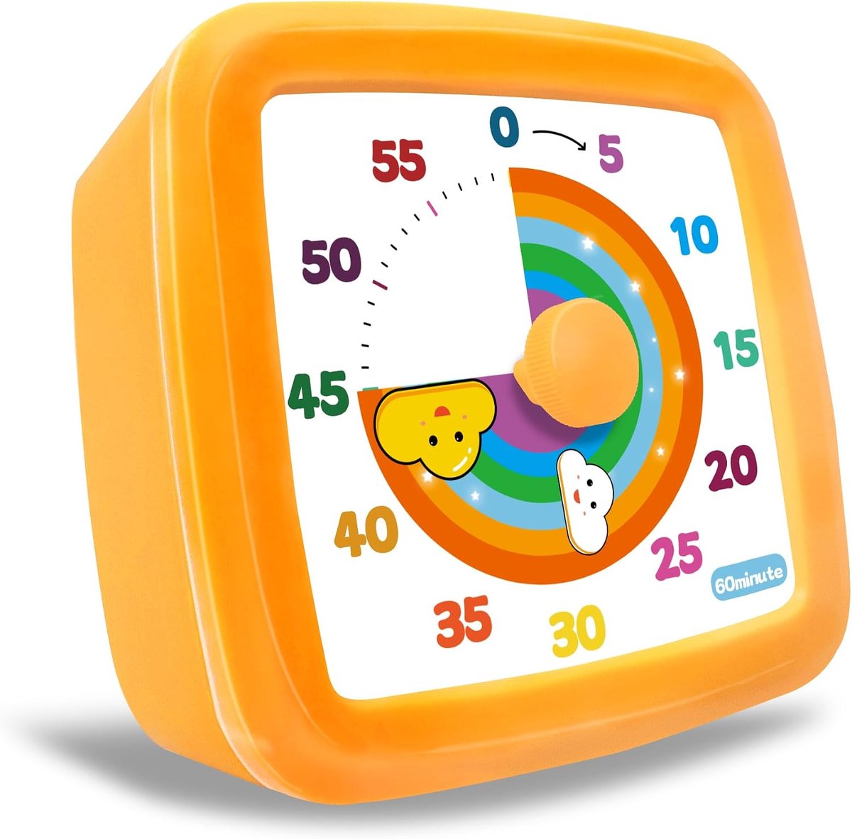 Timer - time timer - timer schakelaar - visuele timer kinderen - visuele timer regenboog - time timer pocket - time timer klein - time timer voor kinderen - Leuke Kids Timer voor klaslokaal - peuters