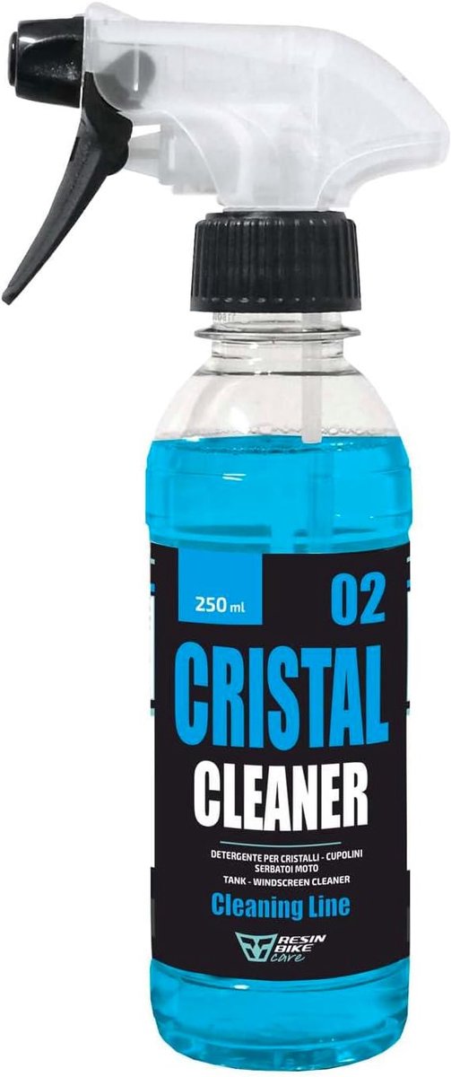 Glasreiniger 250ml - Streeploos en zonder residu - Voor ruiten en helmen - Professionele formule - ShopVlot