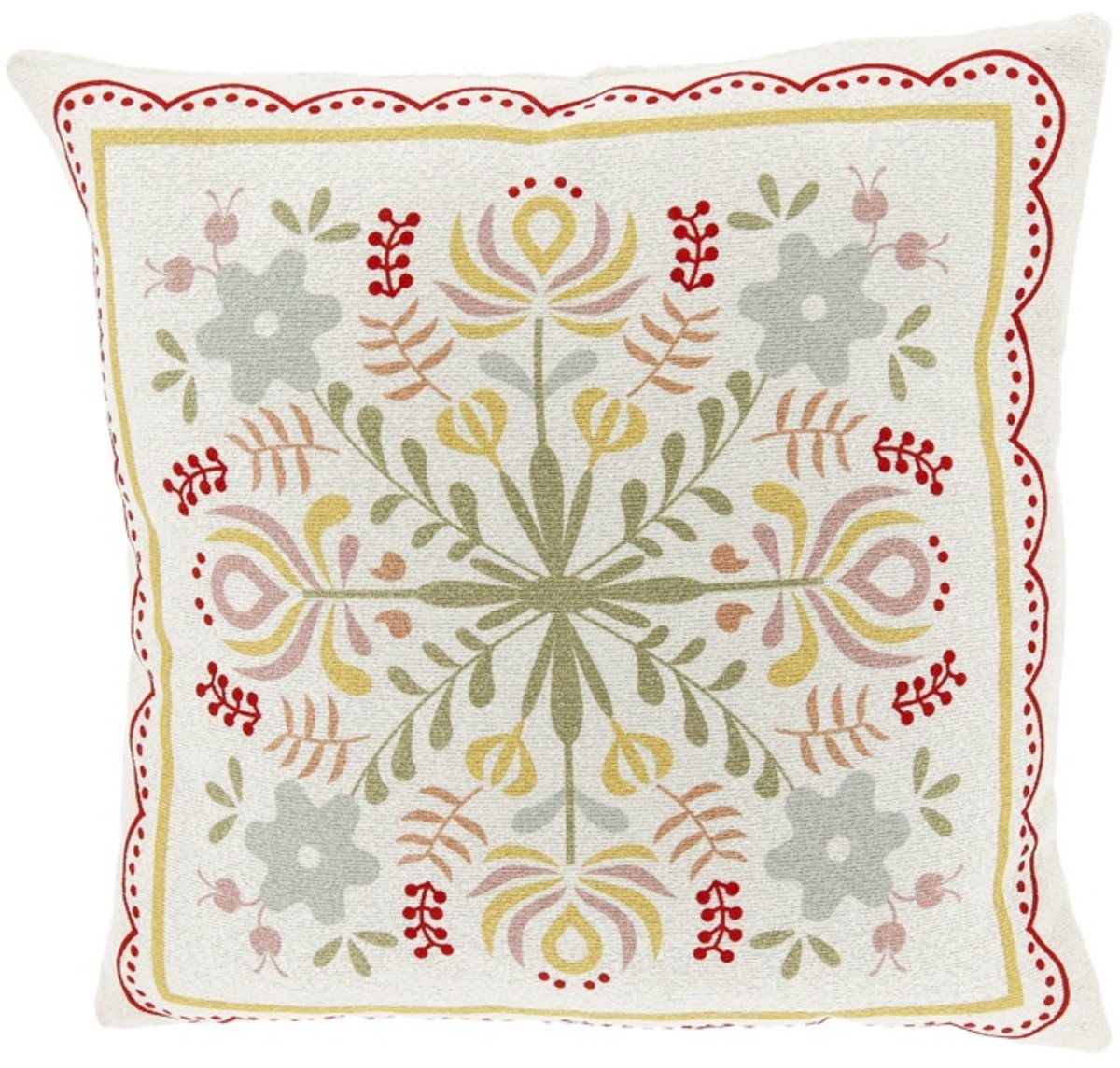 Unique Living Sierkussen Riaz Dessin 1 -45x45cm Multikleur