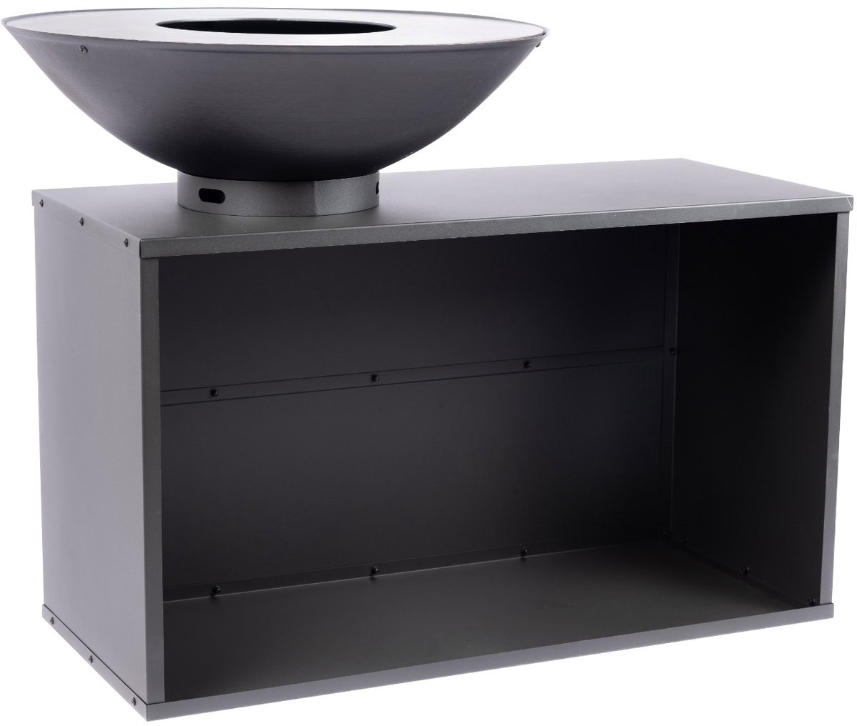 RedFire Onyx Tafel Vuurschaal - Ø 80 cm - Zwart
