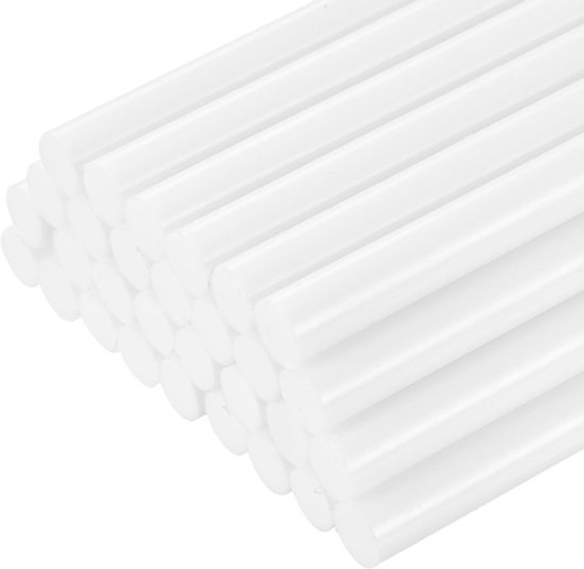 Lijmpistoolsticks - Hete lijmsticks - Voor knutselen en repareren - EVA met hoge viscositeit - 11 mm x 100 mm - Wit