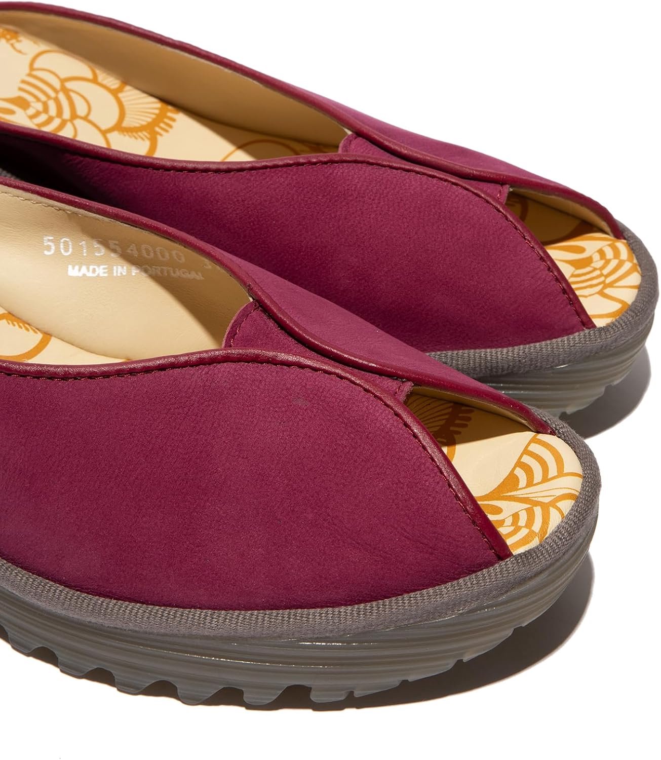 Fly London Youn554fly Dames Sandalen Leer Berry