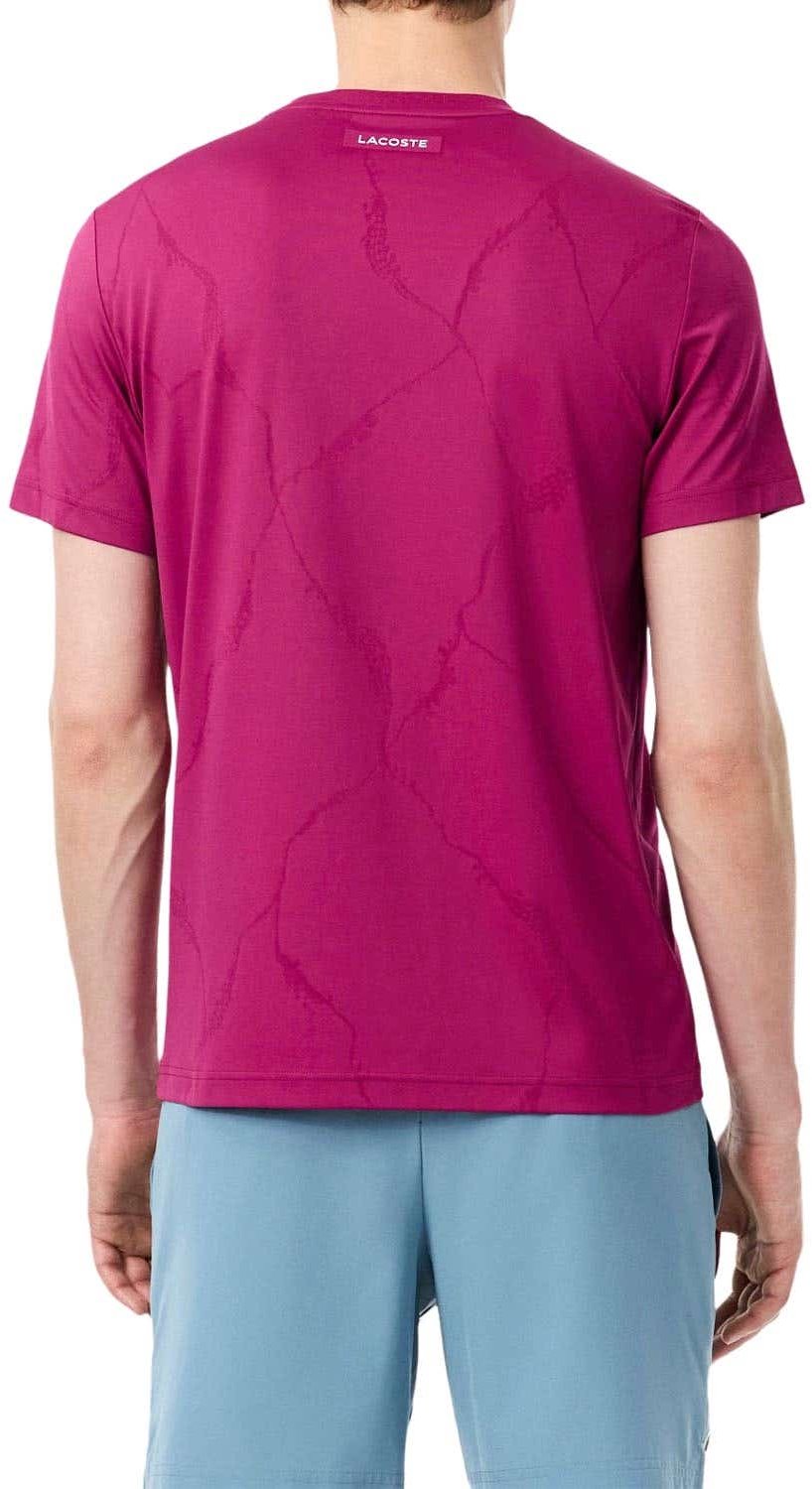 Camiseta Lacoste Players Collection Th6720 Jbd Rood