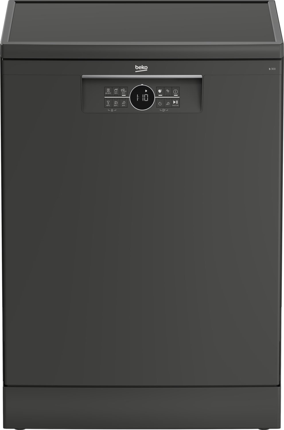 Beko BDFN26460G - Vrijstaande Vaatwasser - 14 couverts - A label - Manhattan Grijs