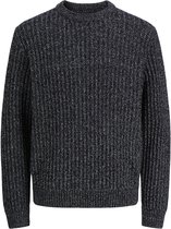 Jack & Jones Trui Jjjaxon Knit Crew Neck 12306928 Sky Captain/twisted Sea Salt Mannen Maat - M