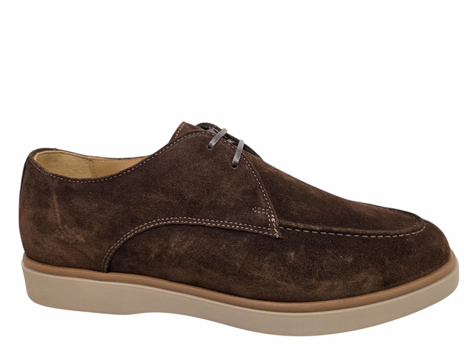 Giorgio 5641308 Boy 211 Choco Nette Veterschoenen Bruin Suede Heren - Bruin - 42