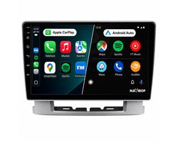 Navibop Autoradio geschikt voor Opel Astra J Versie C 2009 t/m 2017 - Draadloos Apple CarPlay & Android Auto - 9 inch touchscreen - Android 15 - 4GB/64GB - Navigatie - Bluetooth - DAB+ ready - 2 din - 2009 2010 2011 2012 2013 2014 2015 2016 2017