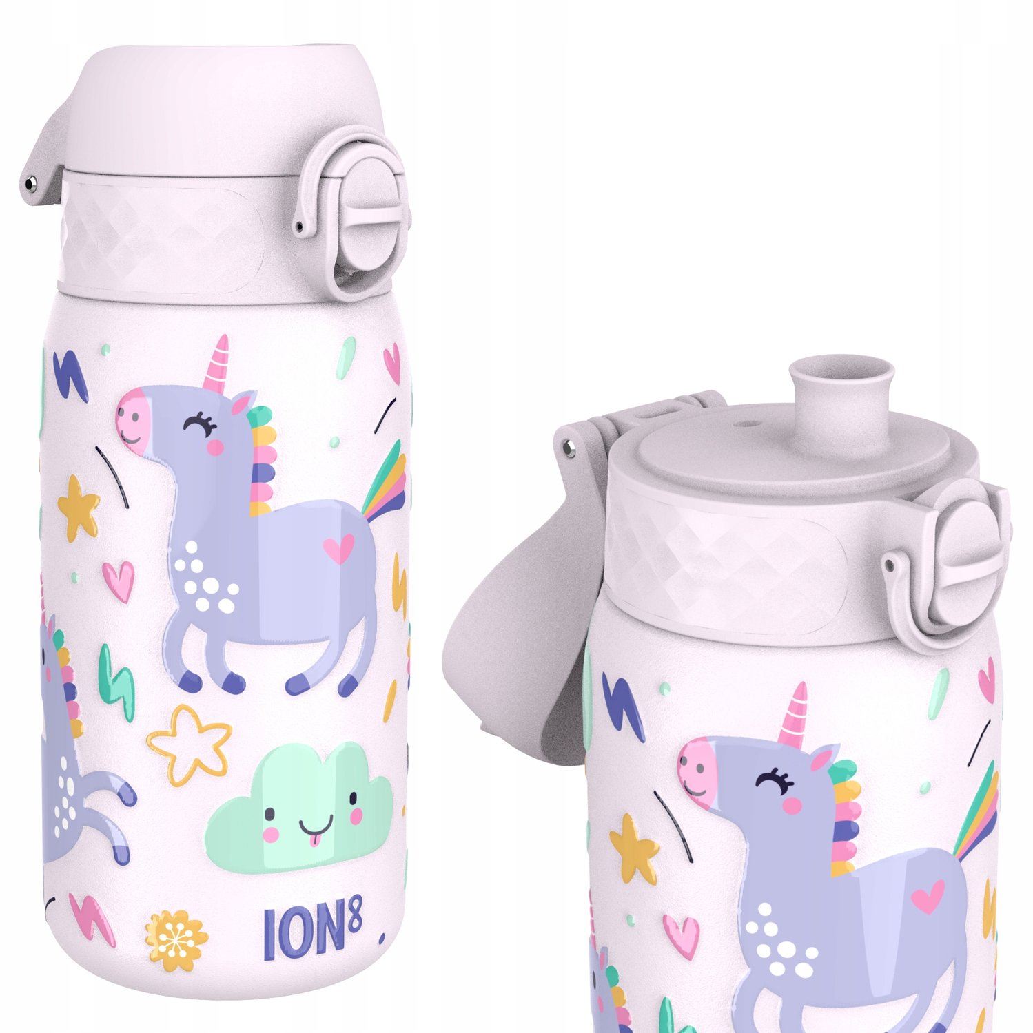 Ion8 RVS Bidon 400ml - Lekvrij & Kindvriendelijk