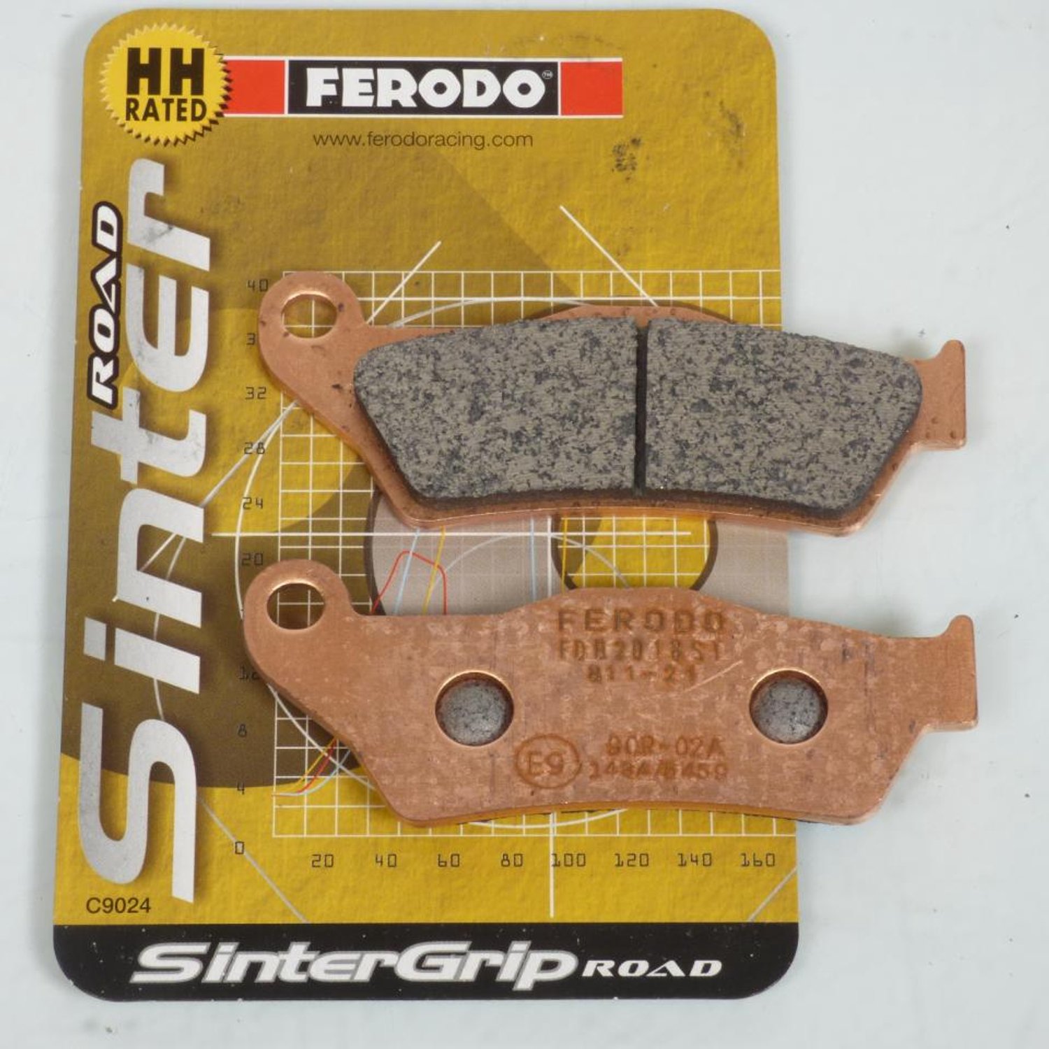 Remblokken Ferodo voor Motor 159 950 19277 2005 tot 2006 achteraan Nieuw