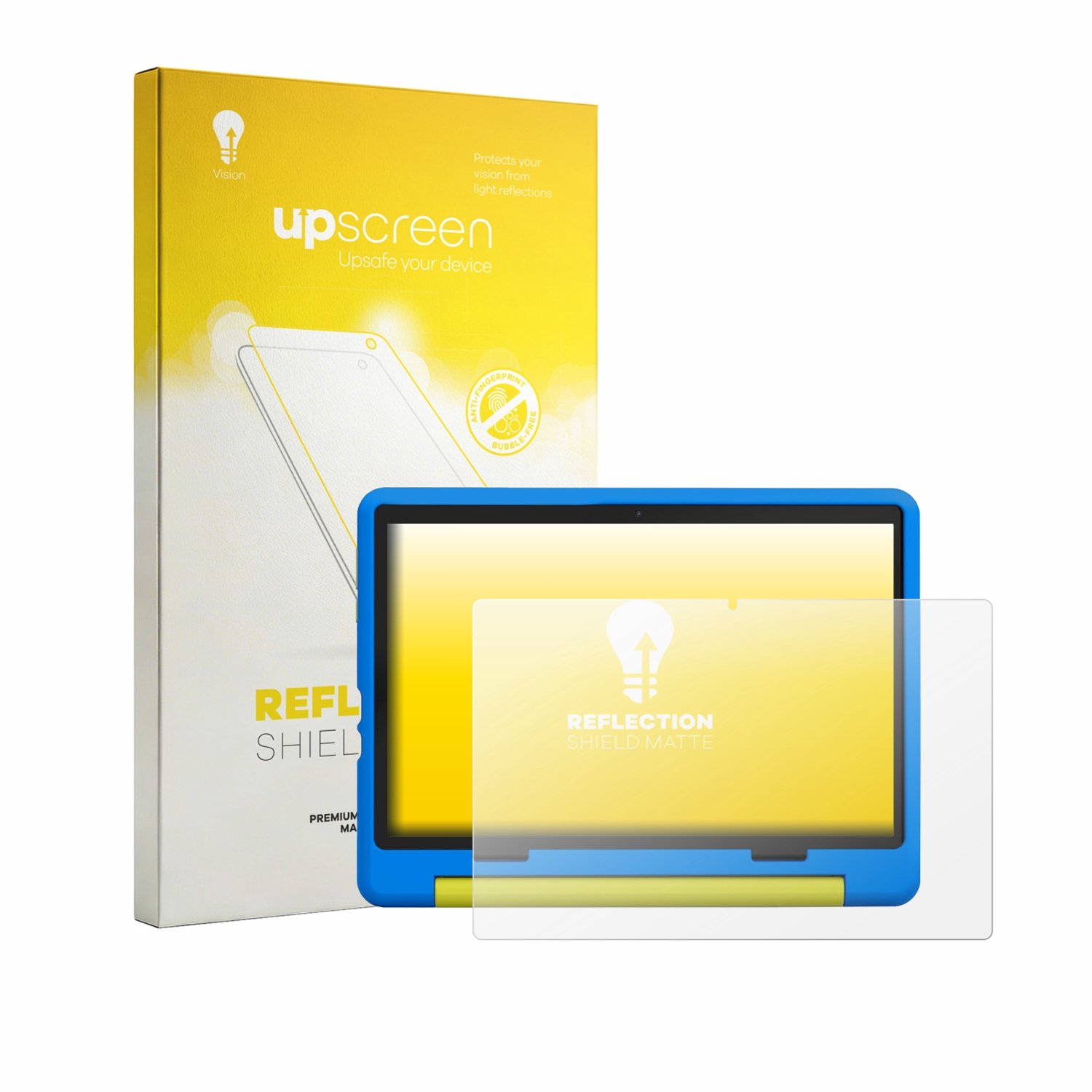 upscreen - Screenprotector voor Laptok KB1016 10.1" - Folie Beschermfolie anti glare matte
