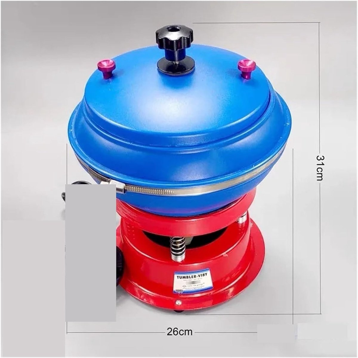 Polijstmachine Vibratiecup - Slijp Apparaat - Sieraden Maken - Hoge Frequentie Trilling - 5500 Gram - One Color