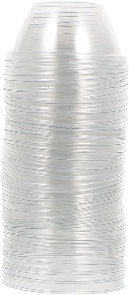 Plant Covers - Kweekkappen - Hydrocultuur Planten - Beschermt Tegen Weer - 100 Stuks - Transparant