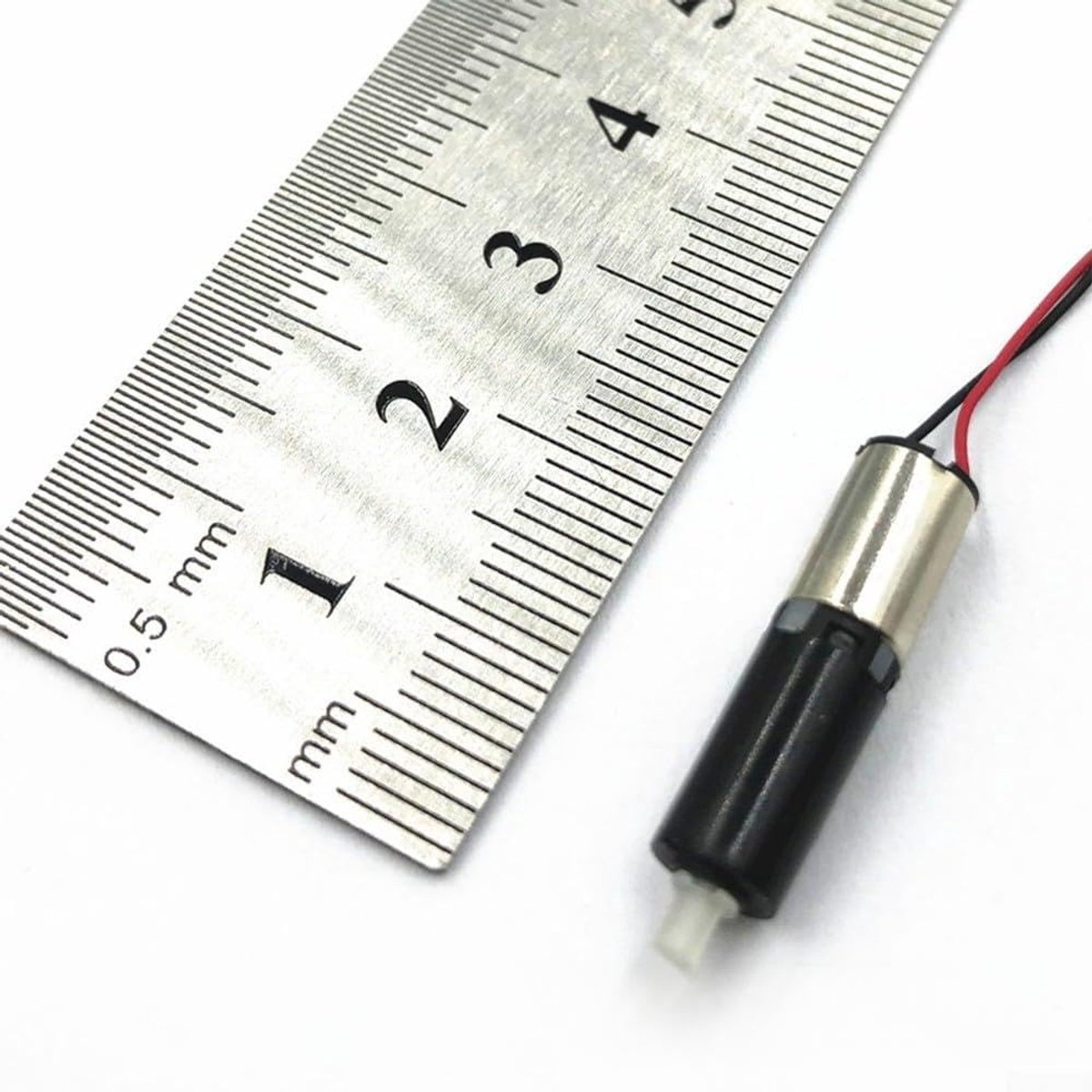 Planetaire Motor - Modelbouw Motor - Robot Auto - Vier Transmissies - 6 mm - Zilver Zwart