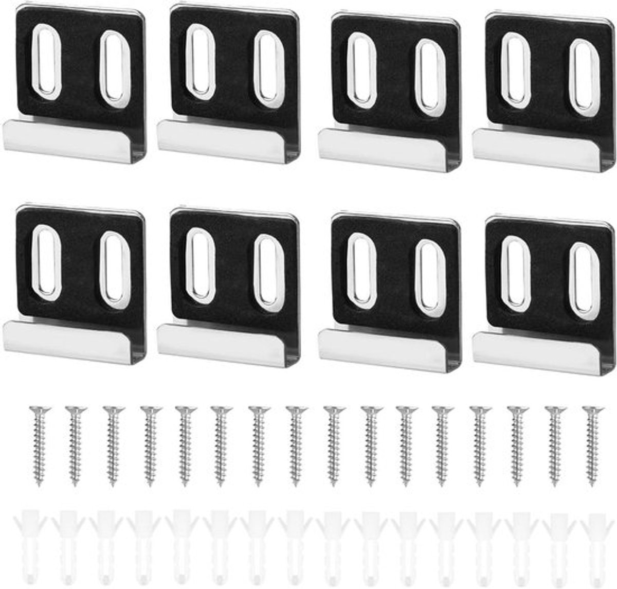 Metalen hangers Allecto Plus breed kanaal spiegellijsten