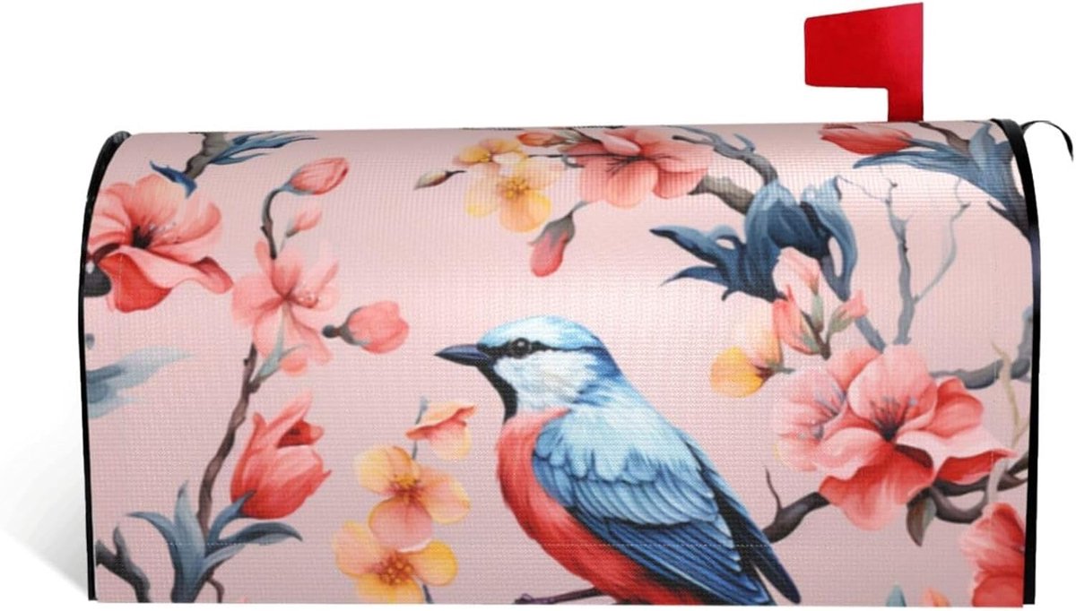 Brievenbus Cover - Brievenbus Decoratie - Tuin Aankleden - Magnetische Bevestiging - 25.5 x 21 inch - Zwart