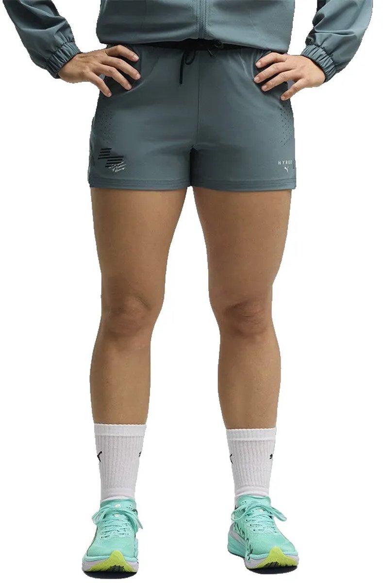 Puma X Hyrox Pwrmode Korte Sportbroek Vrouw Herb Garden